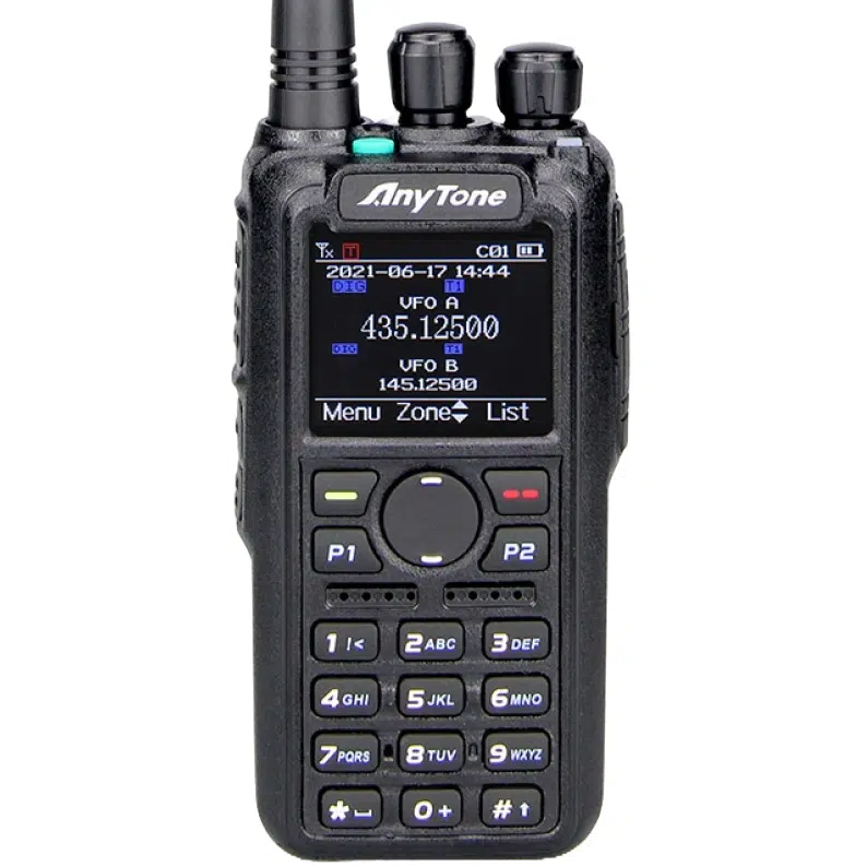 Anytone AT-D878UV II Plus Dual-Band DMR Handheld with Bluetooth